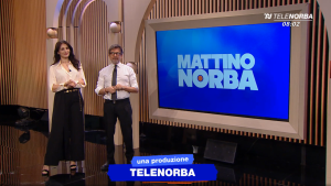 FOTO ARCHIVIO TELENORBA 50-1 MATTEO SPADA Mayra Pietrocola MATTINO NORBA