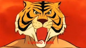 FOTO ARCHIVIO TELENORBA 50-87 CARTONI ANIMATI L'UOMO TIGRE