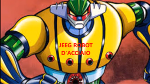 FOTO ARCHIVIO TELENORBA 50-88 CARTONI ANIMATI JEEG