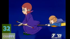 FOTO ARCHIVIO TELENORBA 50-89 CARTONI ANIMATI CIAPPY