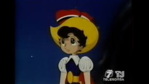 FOTO ARCHIVIO TELENORBA 50-92 CARTONI ANIMATI LA PRINCIPESSA ZAFFIRO