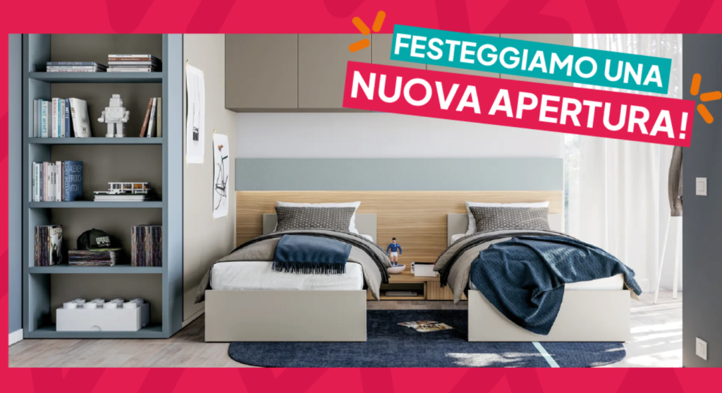 Nuova apertura showroom Mami Camerette e promo speciale